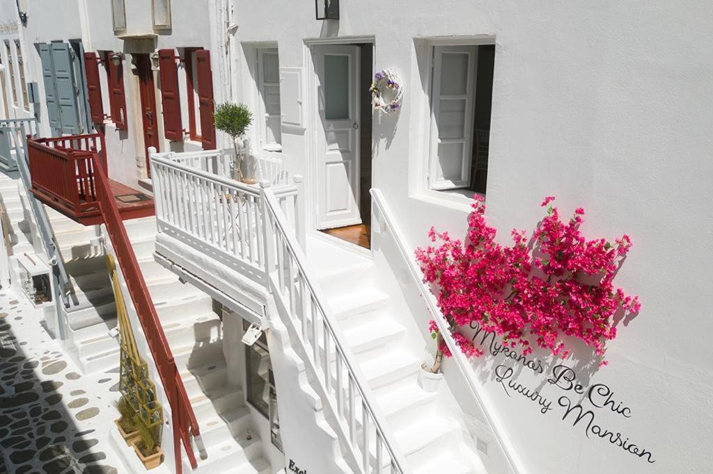 Mykonos Be Chic Luxury Mansion Villa Mykonos Town Exterior photo